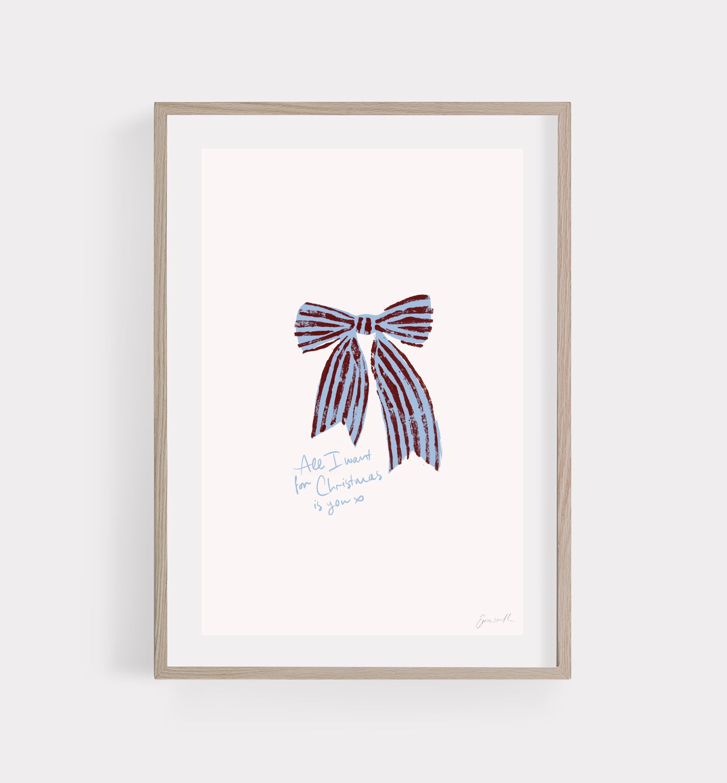 Christmas Bow Prints